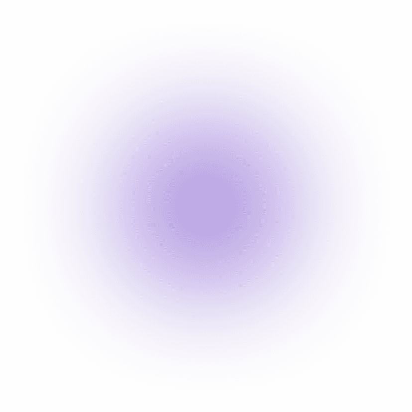 blurred purple circle